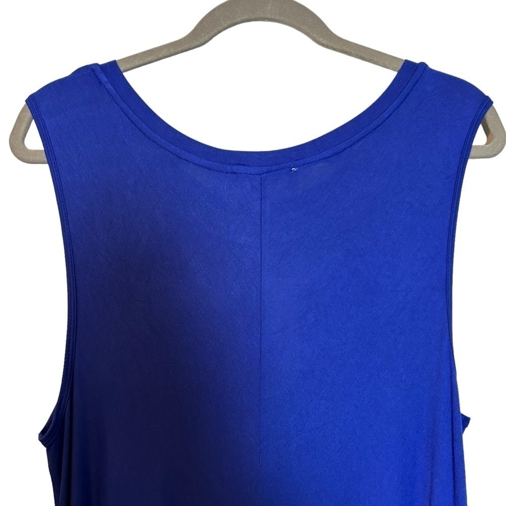 Philosophy Dresses for Women Royal Blue Cut & Sew Dress with High Low Swing Hem - Picture 5 of 9